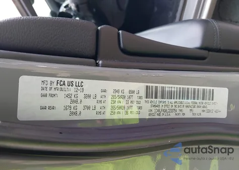 2020 Jeep Grand Cherokee Altitude 4X4 из США, поврежденный, VIN 1C4RJFAG0LC233754